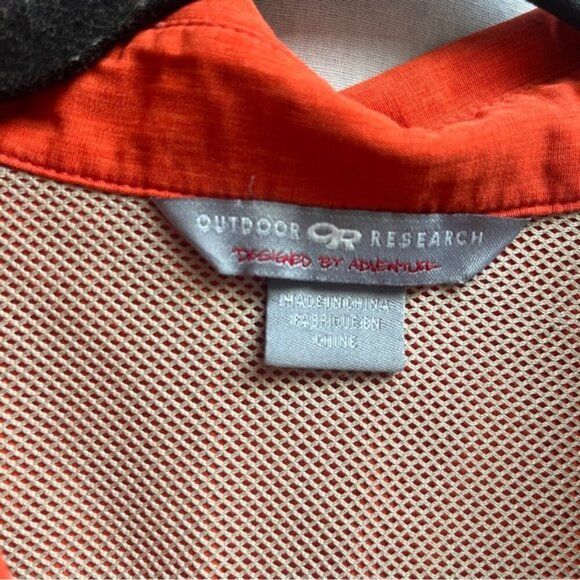 Outdoor Research sun protection UPF 50+ button down nylon shirt Sz XL - Picture 6 of 11
